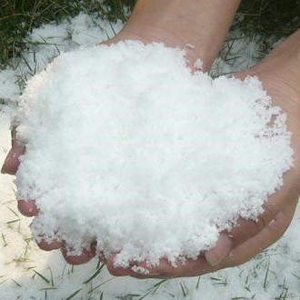 Hacer nieve artificial - Poliacrilato de Sodio